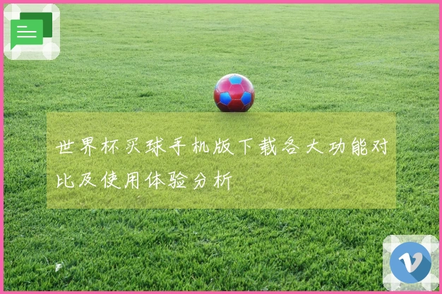 世界杯买球手机版下载各大功能对比及使用体验分析